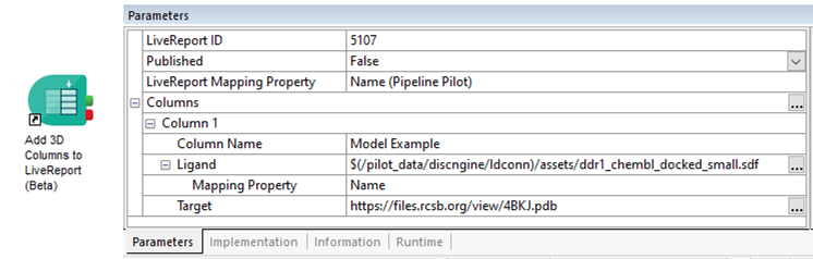 Add 3D Columns to LiveReport (Beta) Component