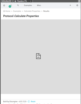 Unable to load protocol result