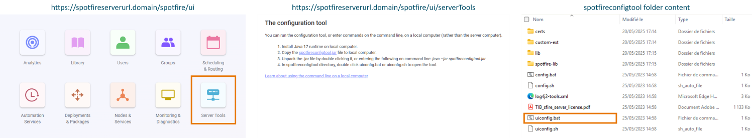 Spotfire configuration tool installation