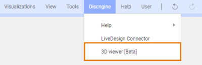 3D Viewer Menu