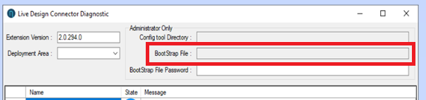 Spotfire Bootstrap File Selection