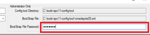 Spotfire Tool password