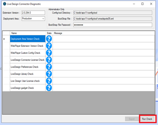 Spotfire Diagnostic tool