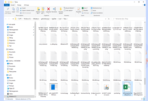 Spotfire Diagnostic tool export folder