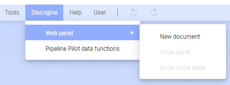 Discngine Menu
