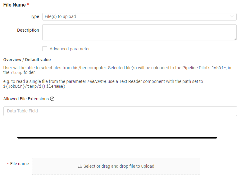 SWAPP File input