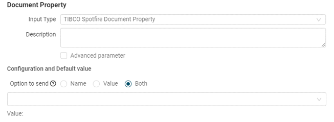 TIBCO Spotfire Document Property