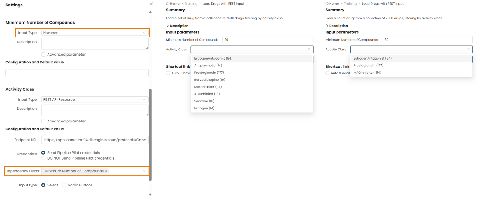Register protocol with dependency
