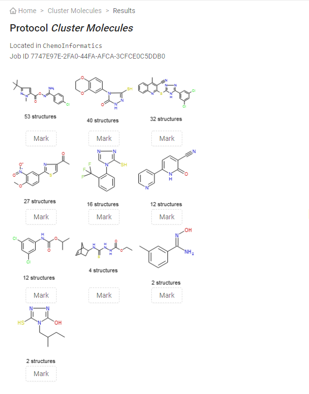 Cluster Molecules Protocol