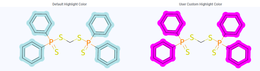 Default Highlight color vs User Customized Highlight Color