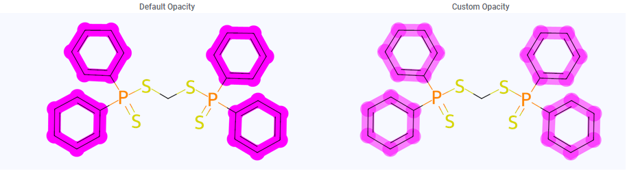Default Opacity vs User Customized Opacity